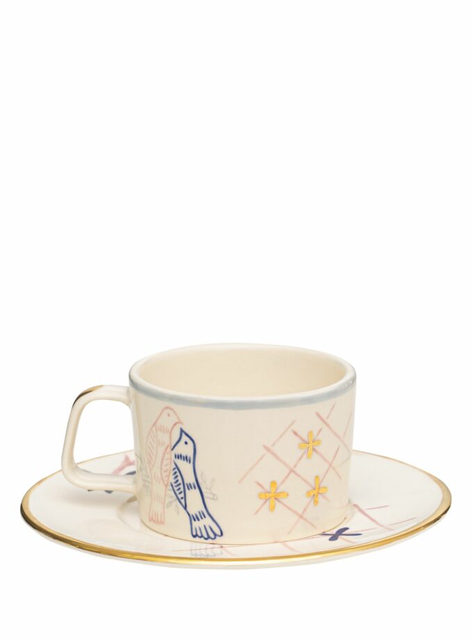 Чашка Gunia з блюдцем Наїв