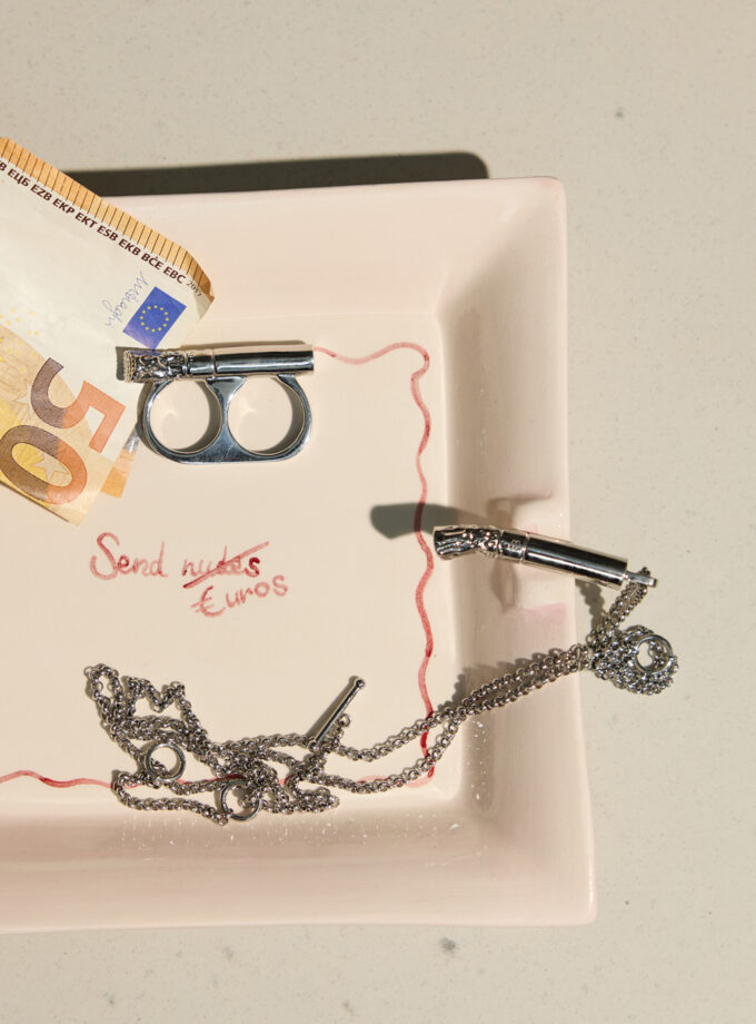 Підвіска Bazhane Ashbite pendant нікель