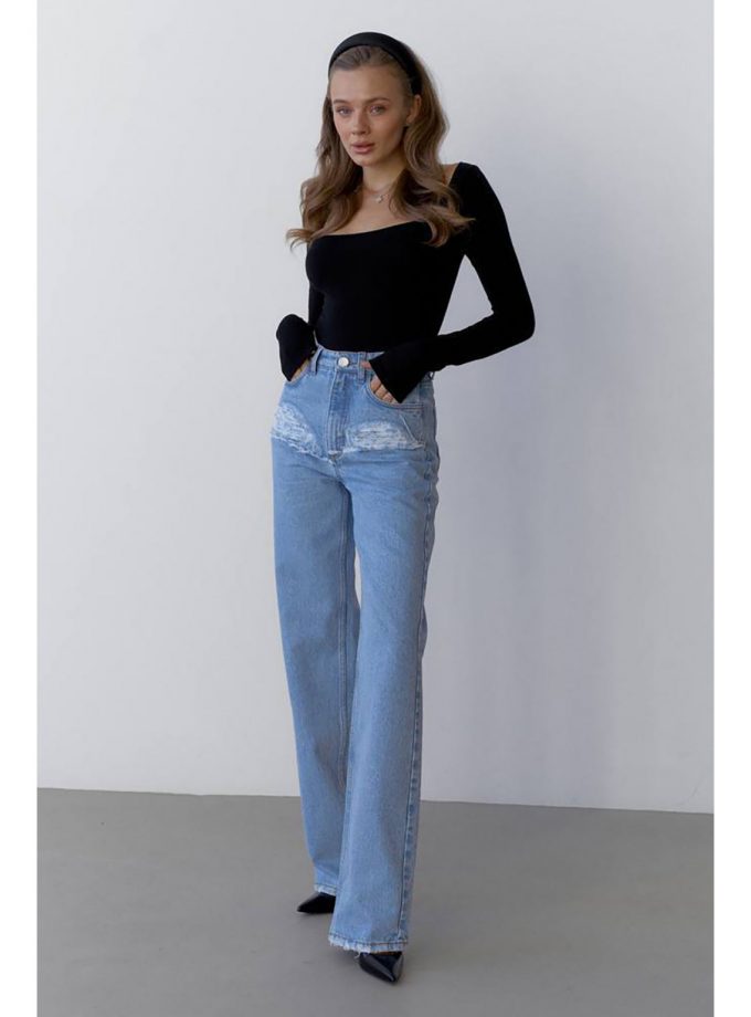 Джинси Aisenberg denim Samantha блакитні