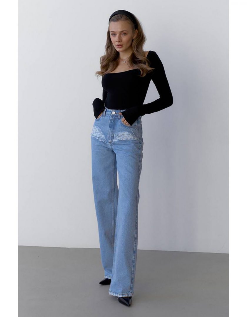 Джинси Aisenberg denim Samantha блакитні