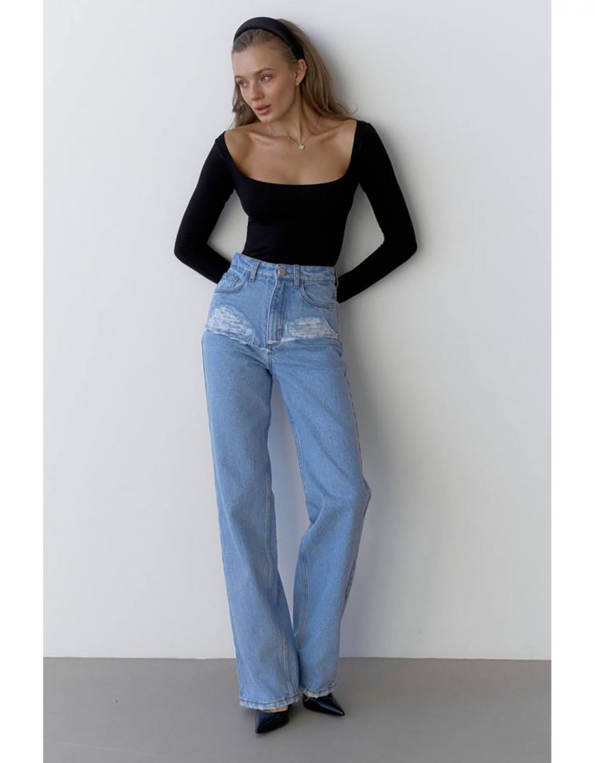 Джинси Aisenberg denim Samantha блакитні - Зображення 2