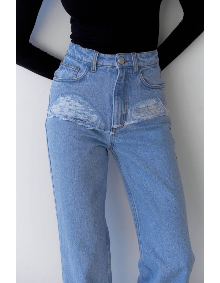 Джинси Aisenberg denim Samantha блакитні - Зображення 3