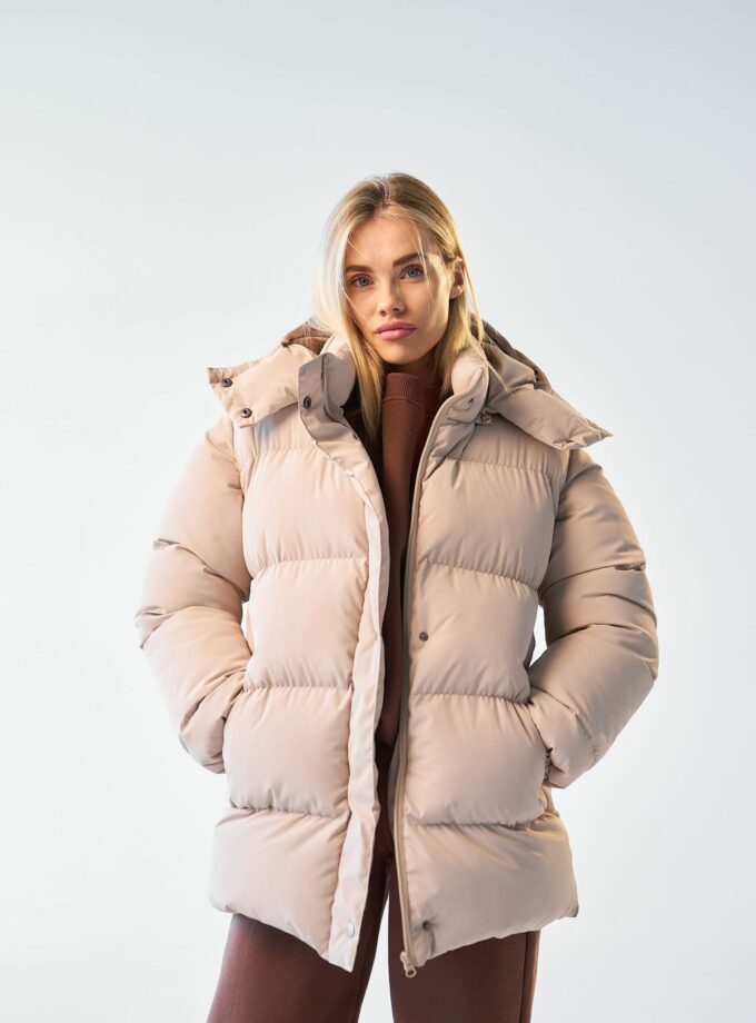 Пуховик Marymax трансформер подовжений таш