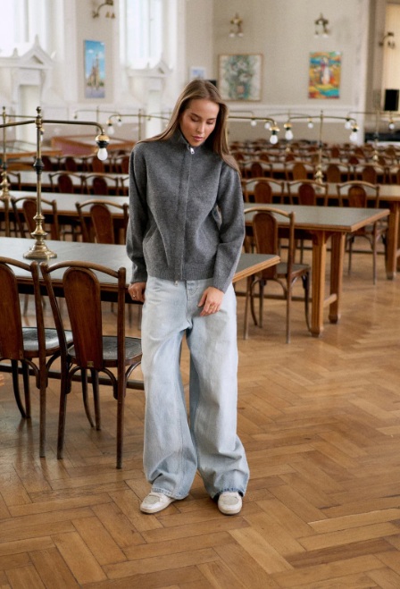 Кофта MOHD сіра - Зображення 2