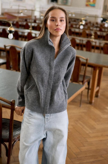 Кофта MOHD сіра - Зображення 3