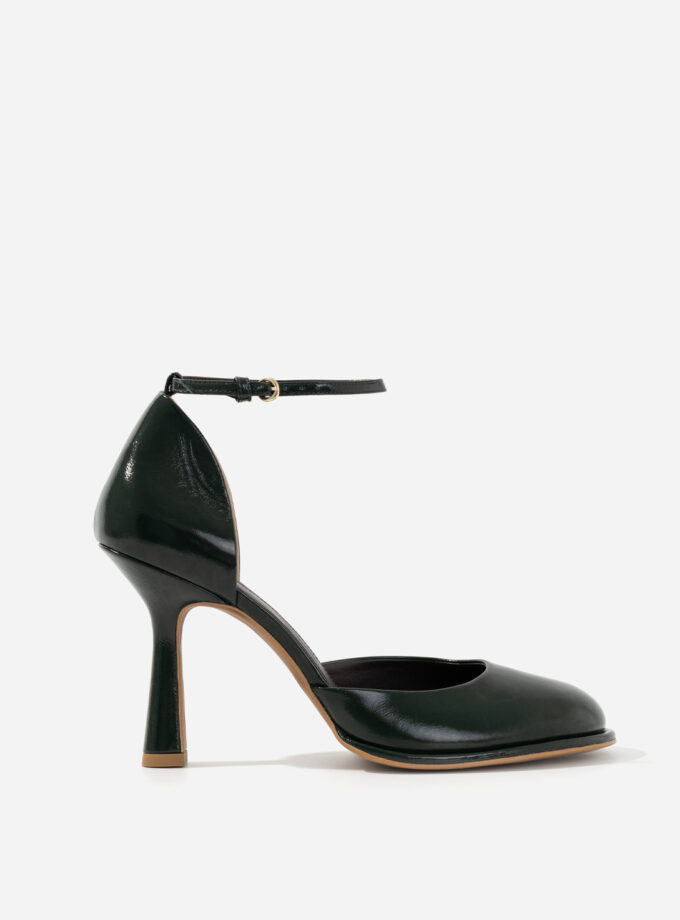 Туфлі Kachorovska AMANDA темно-зелені