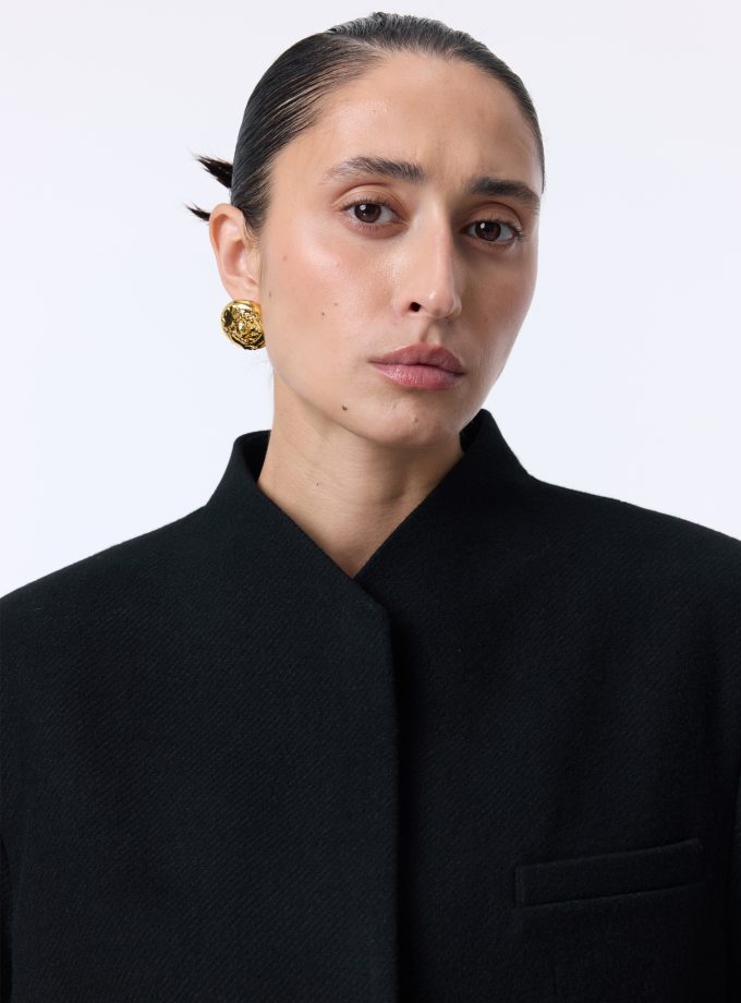 Пальто-жакет Bazhane Lucid jacket чорний