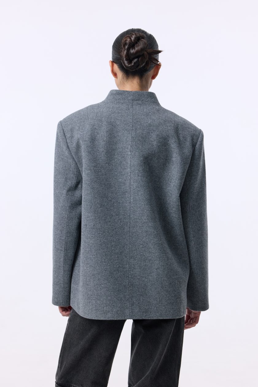 Пальто-жакет Bazhane Lucid jacket сірий - Зображення 2