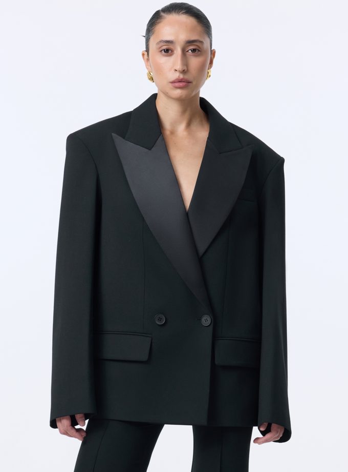 Жакет Bazhane Opulent  jacket чорний