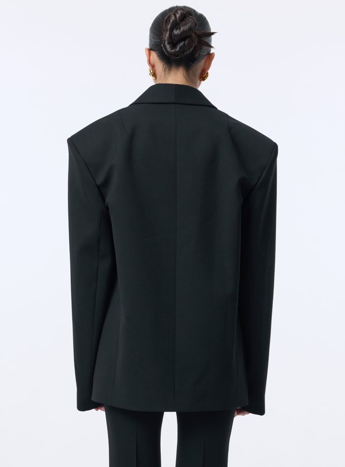 Жакет Bazhane Opulent jacket чорний