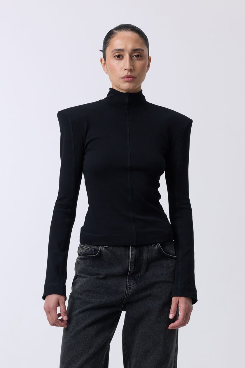 Лонгслів Bazhane Fearless longsleeve чорний
