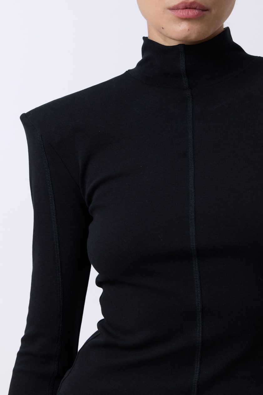 Лонгслів Bazhane Fearless longsleeve чорний - Зображення 3