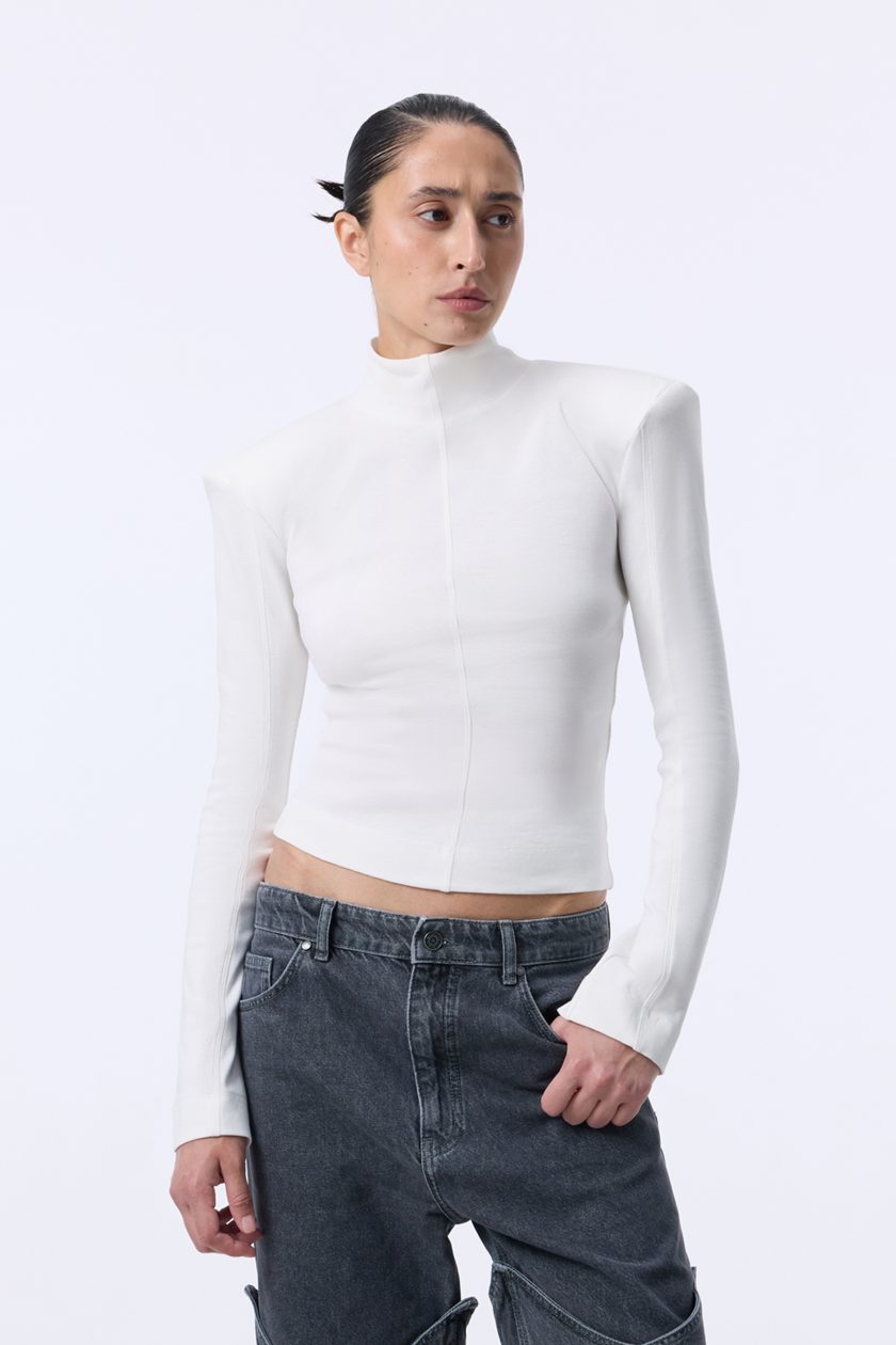 Лонгслів Bazhane Fearless longsleeve молочний