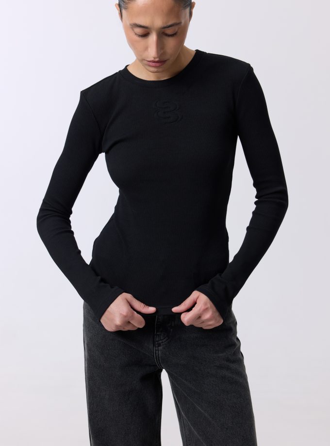 Лонгслів Bazhane longsleeve чорний