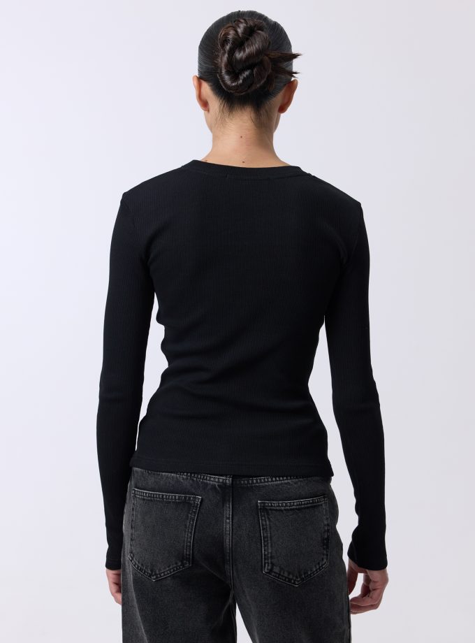 Лонгслів Bazhane longsleeve чорний