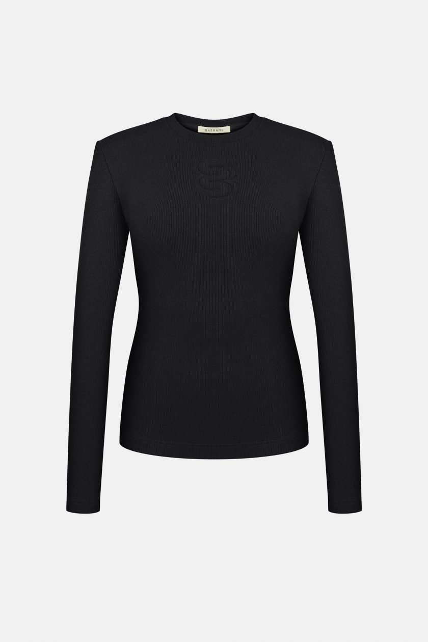 Лонгслів Bazhane longsleeve чорний - Зображення 3