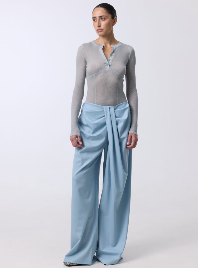 Брюки Bazhane Cascade pants блакитний