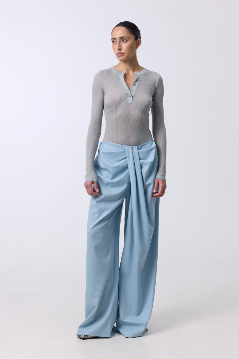 Брюки Bazhane Cascade pants блакитний - Зображення 3