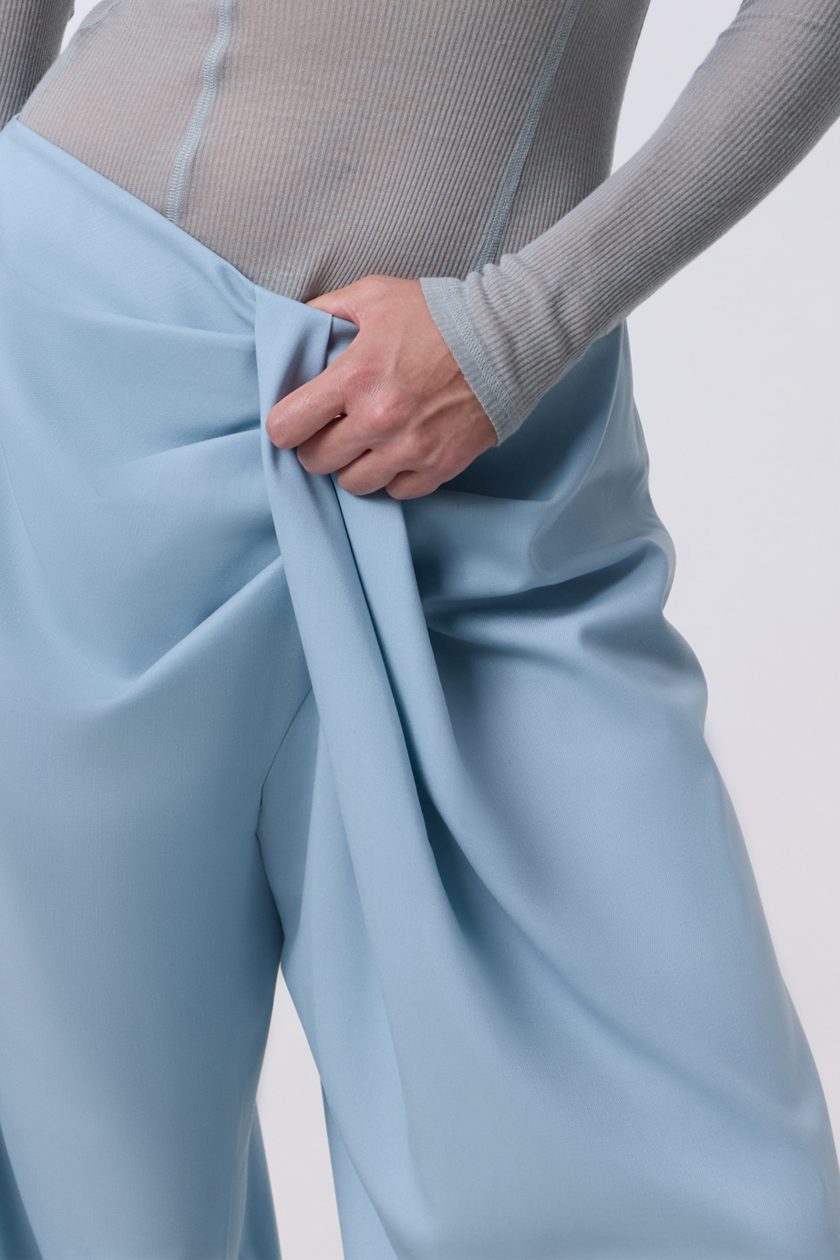 Брюки Bazhane Cascade pants блакитний