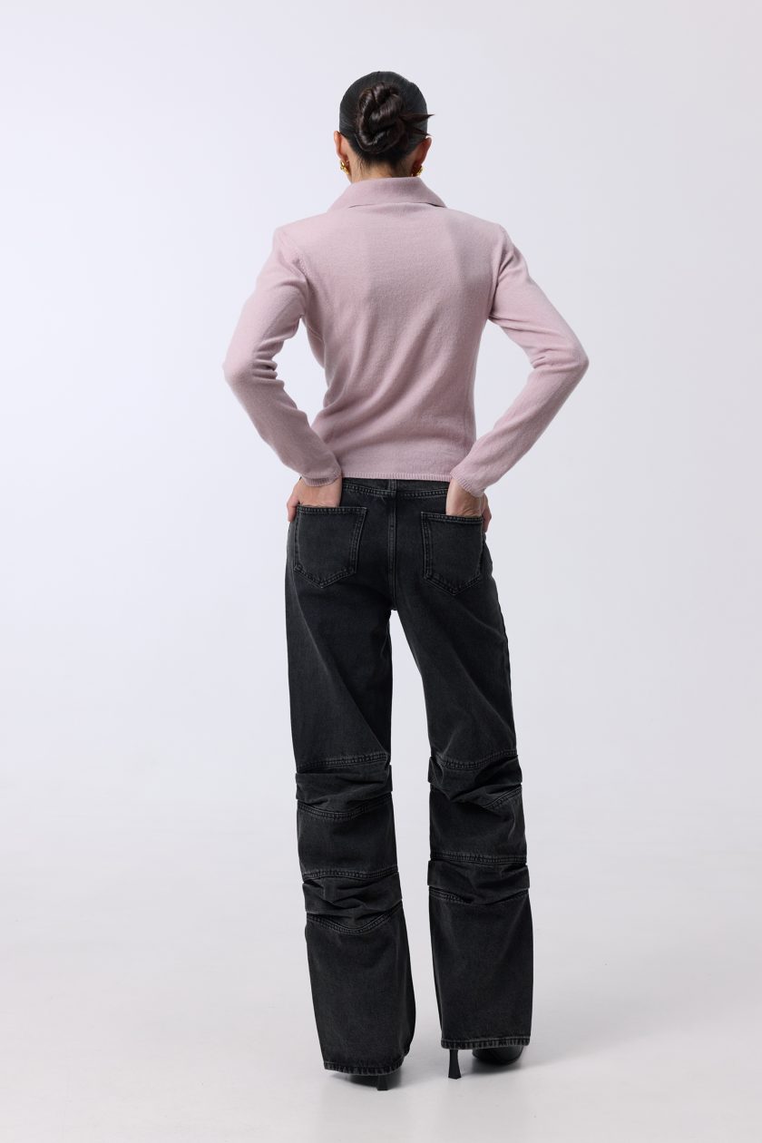 Джинси Bazhane Bulky jeans сірий - Зображення 2