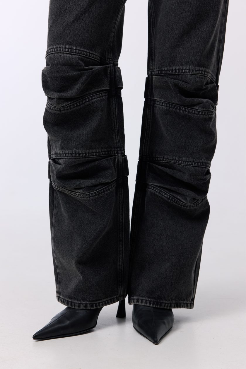 Джинси Bazhane Bulky jeans сірий - Зображення 3