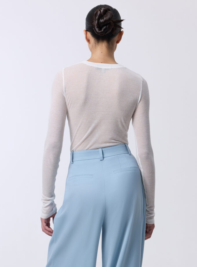 Лонгслів Bazhane Key longsleeve молочний