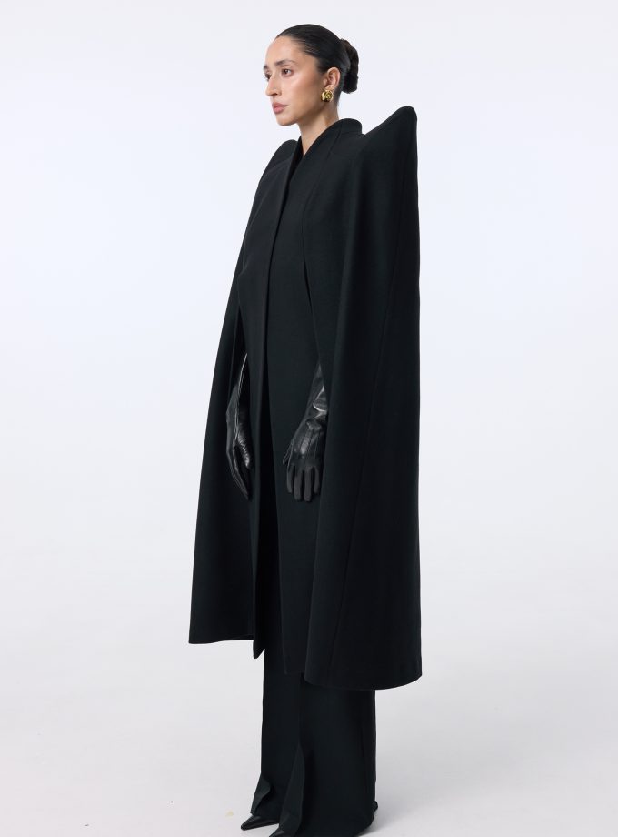 Пальто Bazhane Point cape чорний