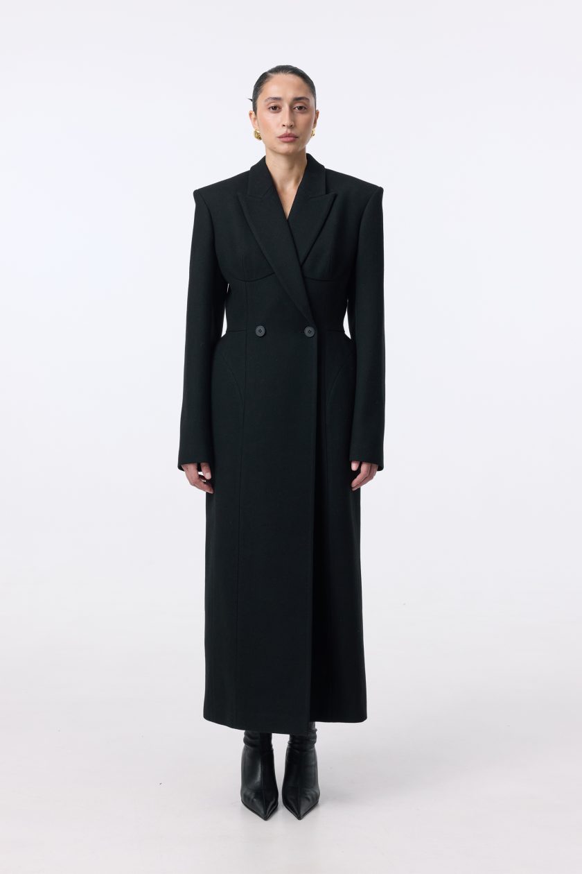 Пальто Bazhane Noir coat чорний