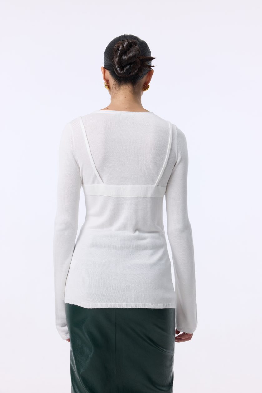 Кардиган Bazhane Lush cardigan молочний - Зображення 2