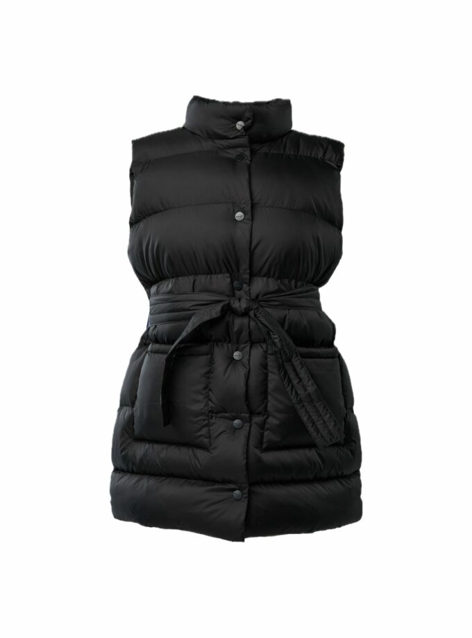 Жилет Marymax на кнопках вкорочений чорний