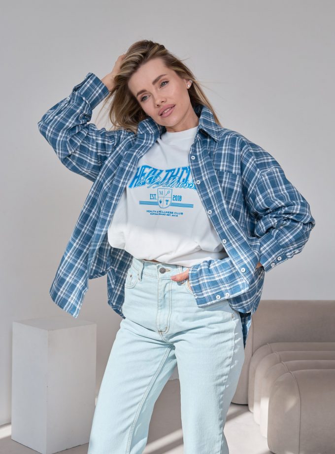 Сорочка Marymax синій