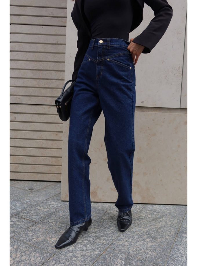 Джинси Aisenberg denim Tina темно-сині