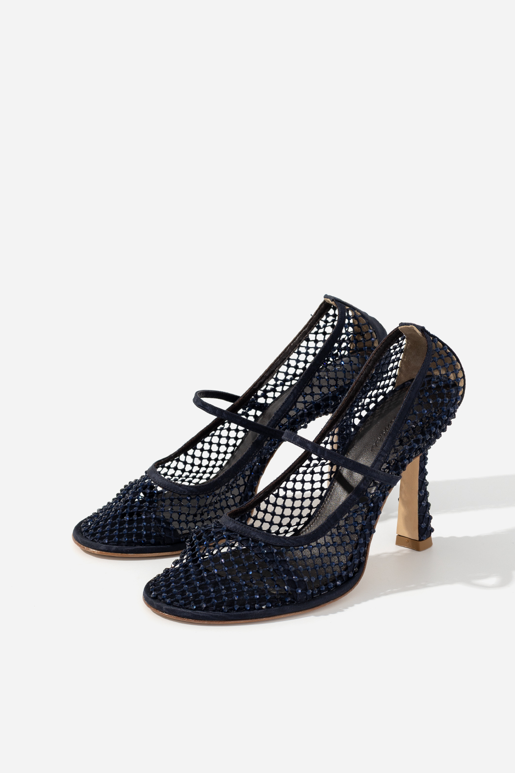 Туфлі Kachorovska JERRY сині з кристалами - Зображення 3