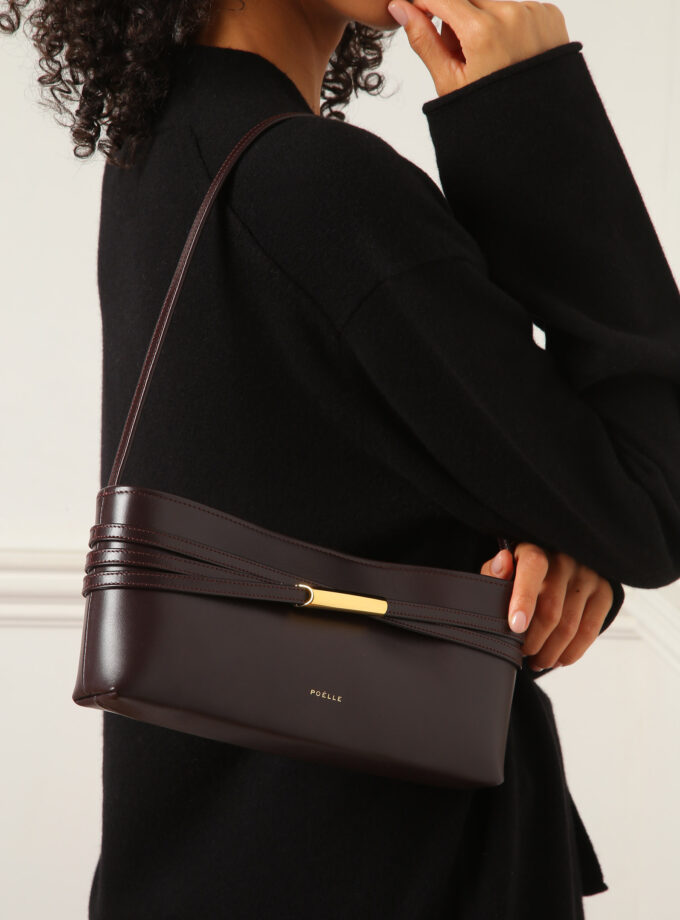 Сумка Poelle Embrace bag коричнева