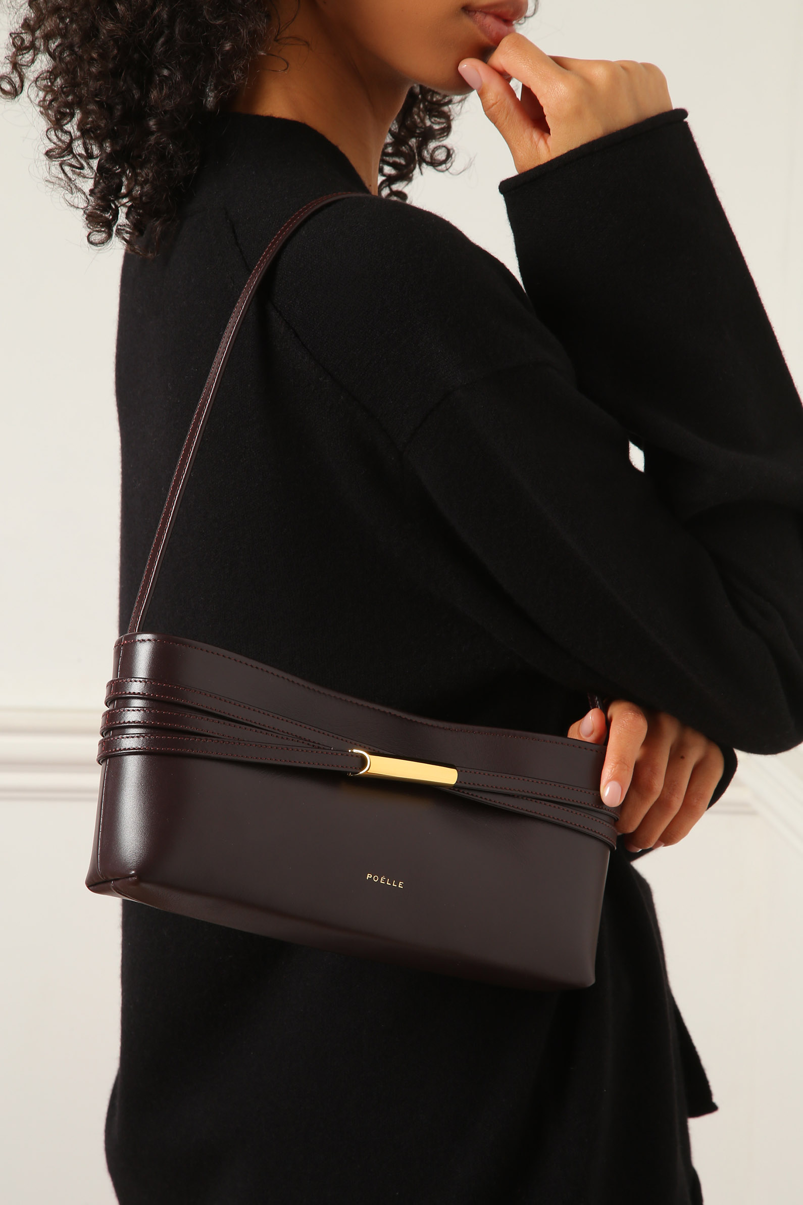 Сумка Poelle Embrace bag коричнева - Зображення 4