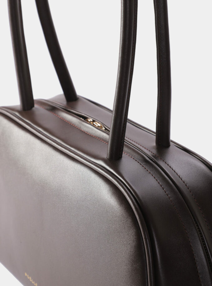 Сумка Poelle Queen bag коричневий