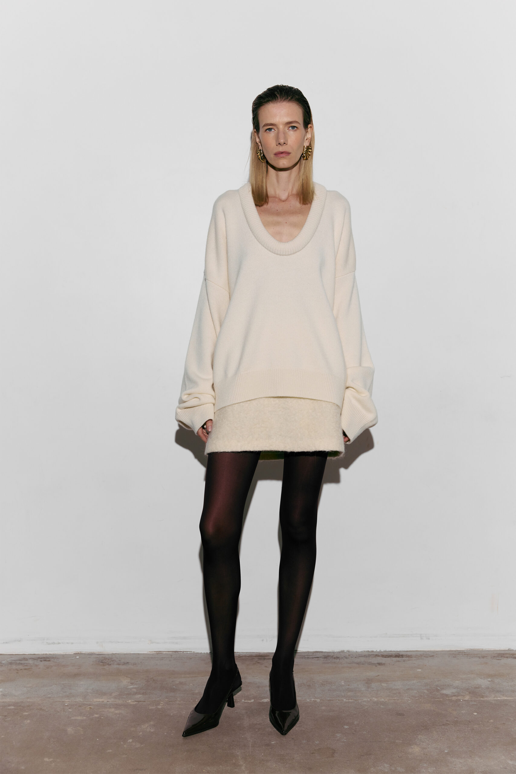 Светр BazhaneTender sweater молочний