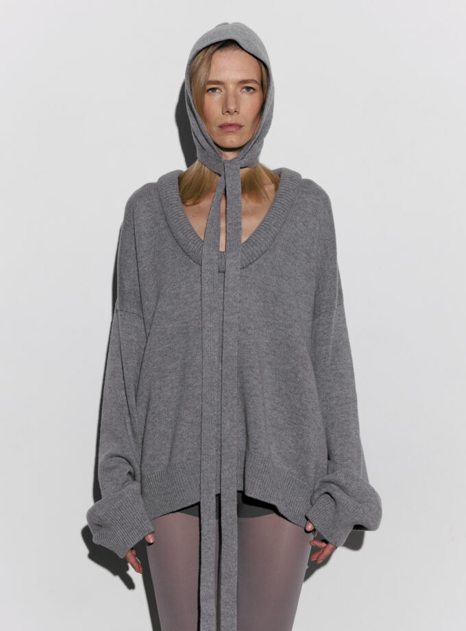 Светр BazhaneTender sweater сірий