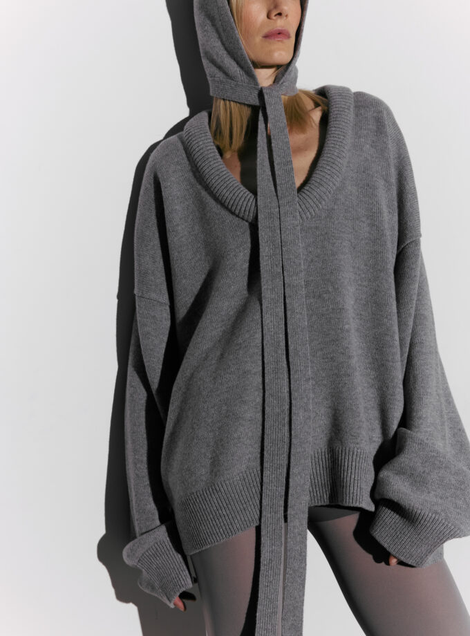 Светр BazhaneTender sweater сірий