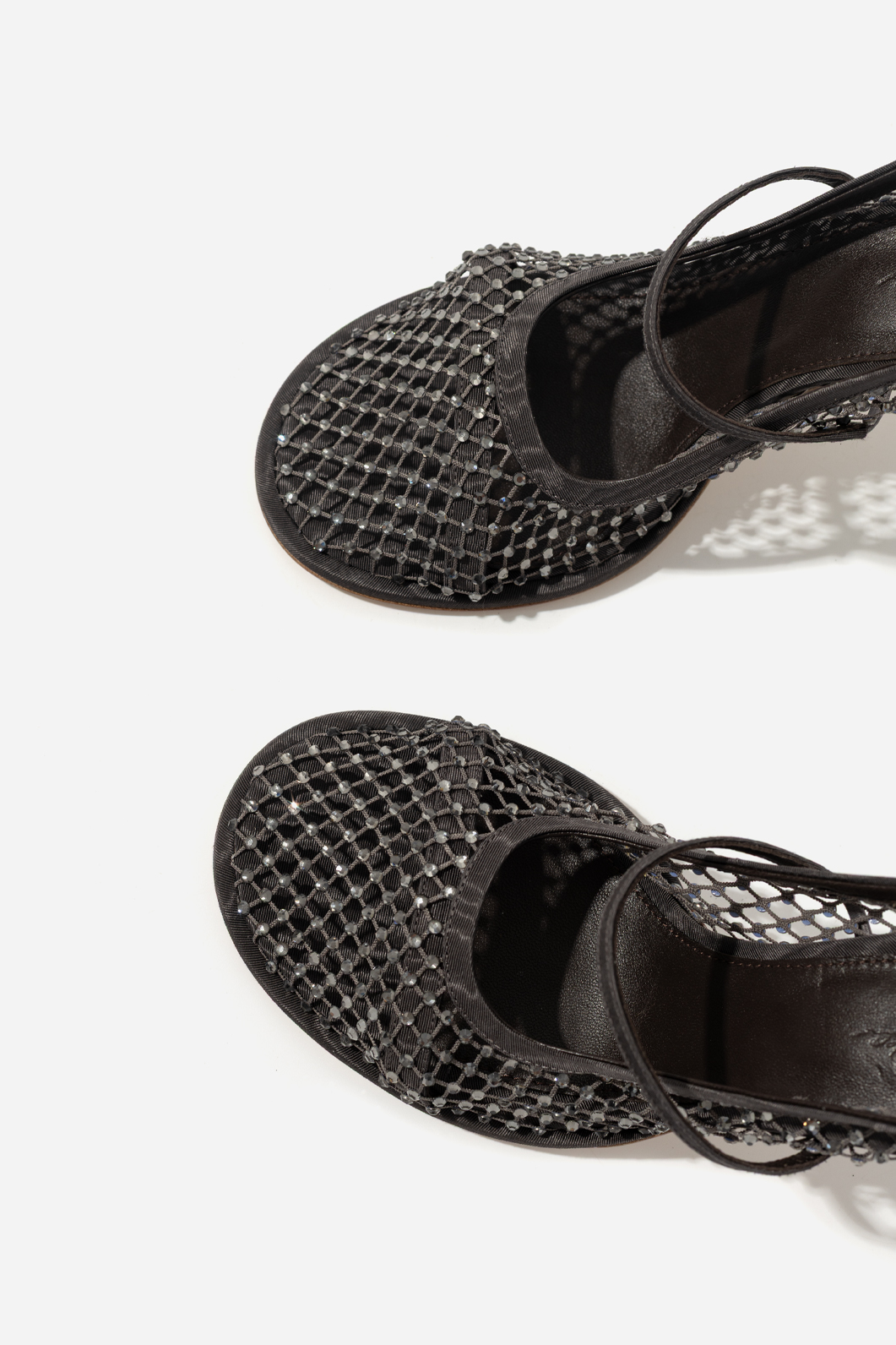 Туфлі Kachorovska JERRY сірі з кристалами - Зображення 2