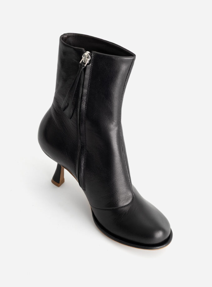 Черевики Kachorovska BLANCA чорні шкіряні