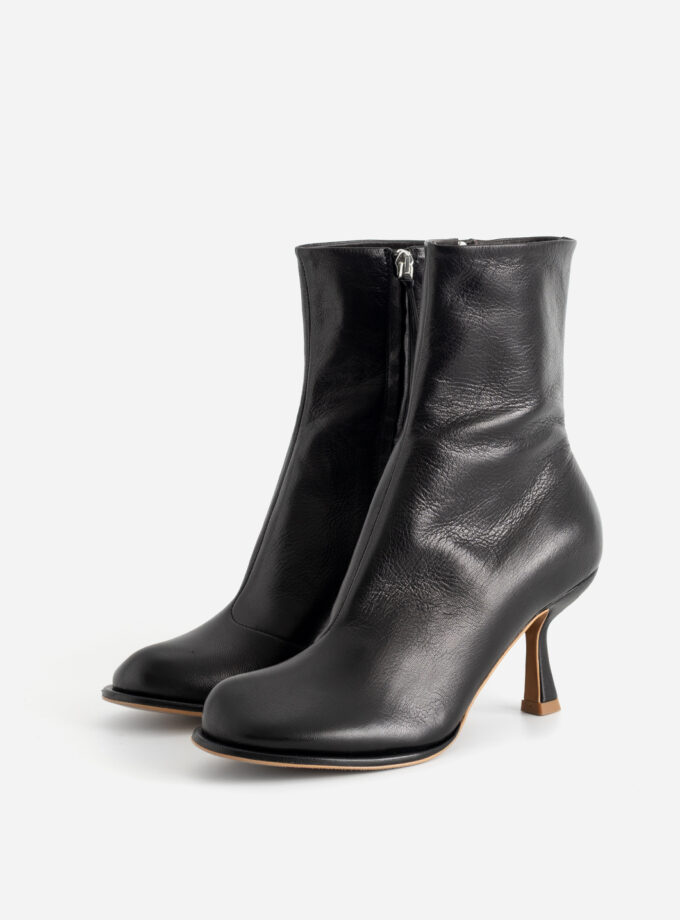 Черевики Kachorovska BLANCA чорні шкіряні