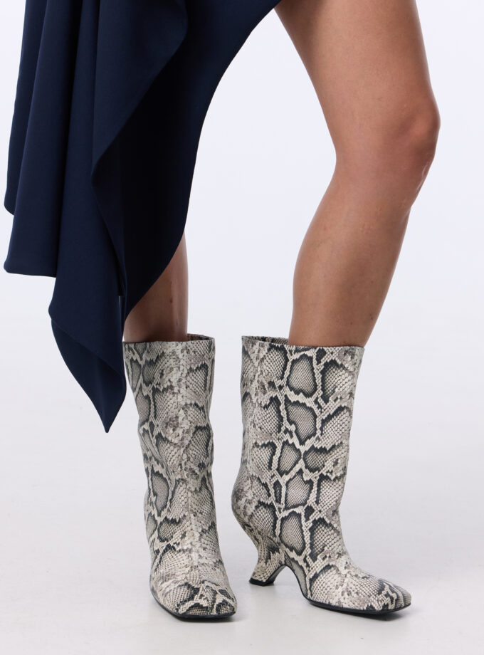 Ботильйони Bazhane Brume ankle boots рептилія