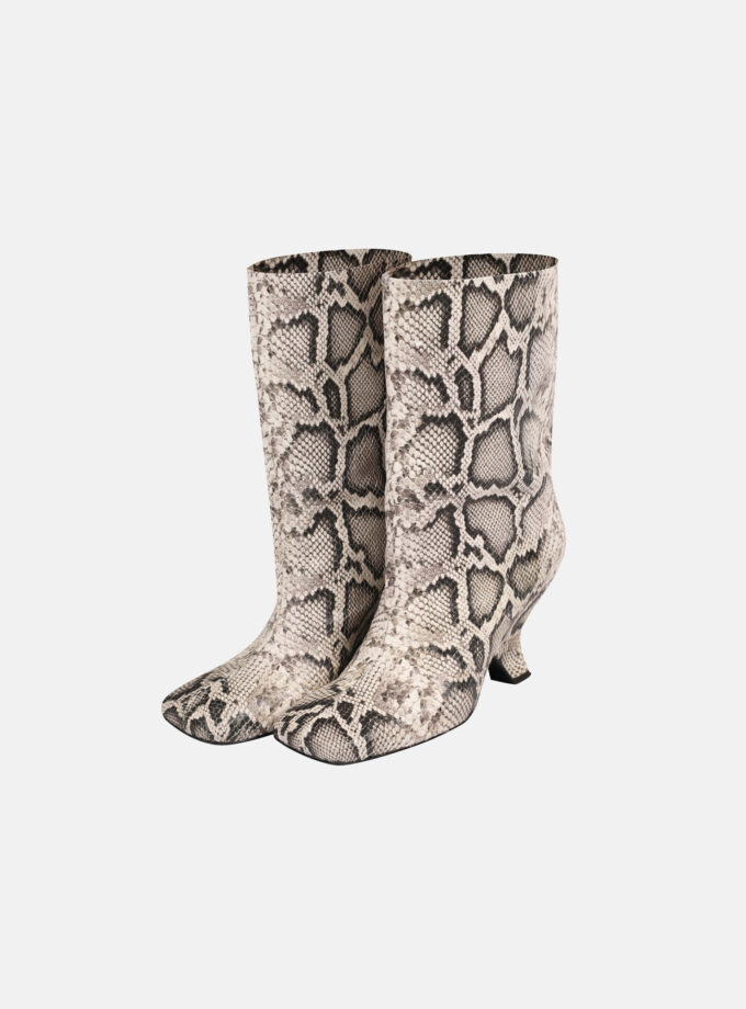 Ботильйони Bazhane Brume ankle boots рептилія