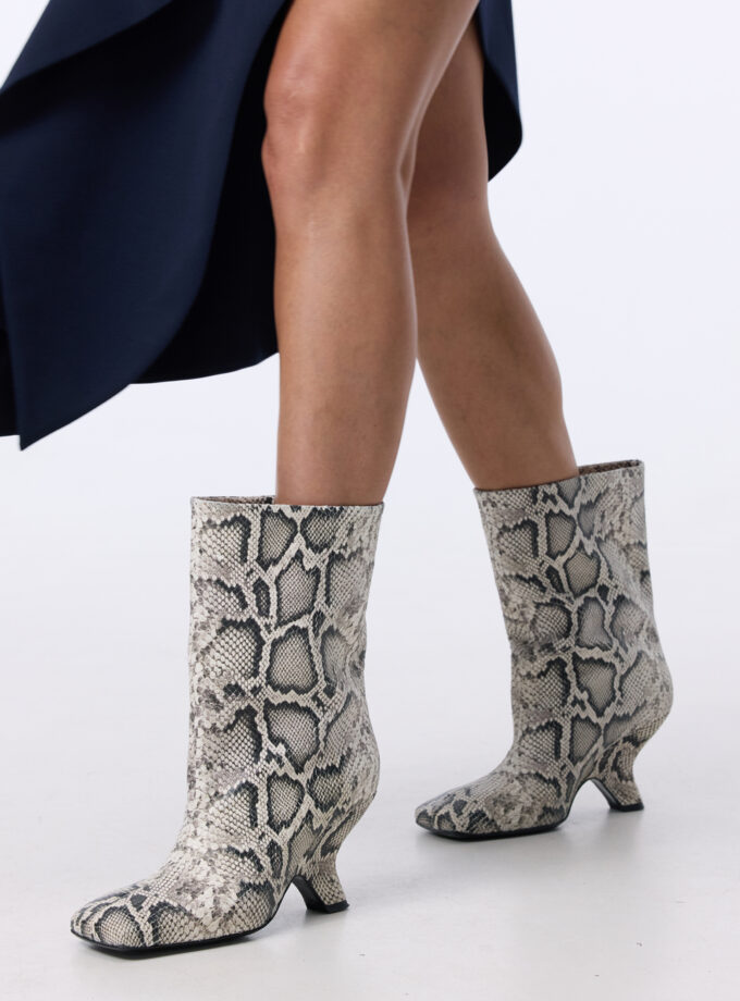 Ботильйони Bazhane Brume ankle boots рептилія