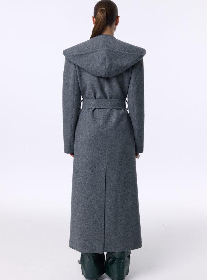 Пальто Bazhane Free-spirited coat сірий