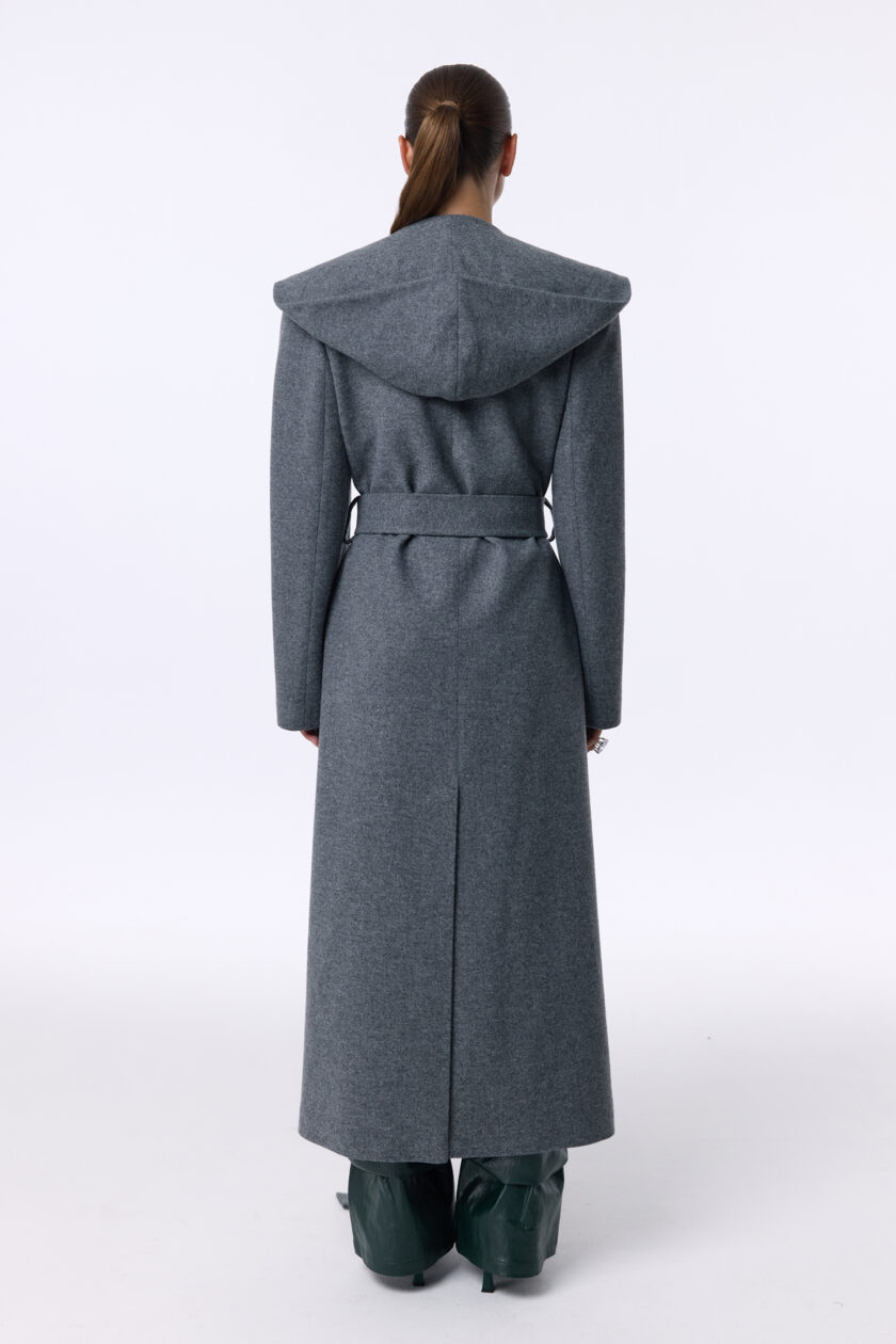 Пальто Bazhane Free-spirited coat сірий - Зображення 2