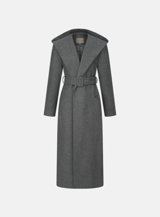 Пальто Bazhane Free-spirited coat сірий