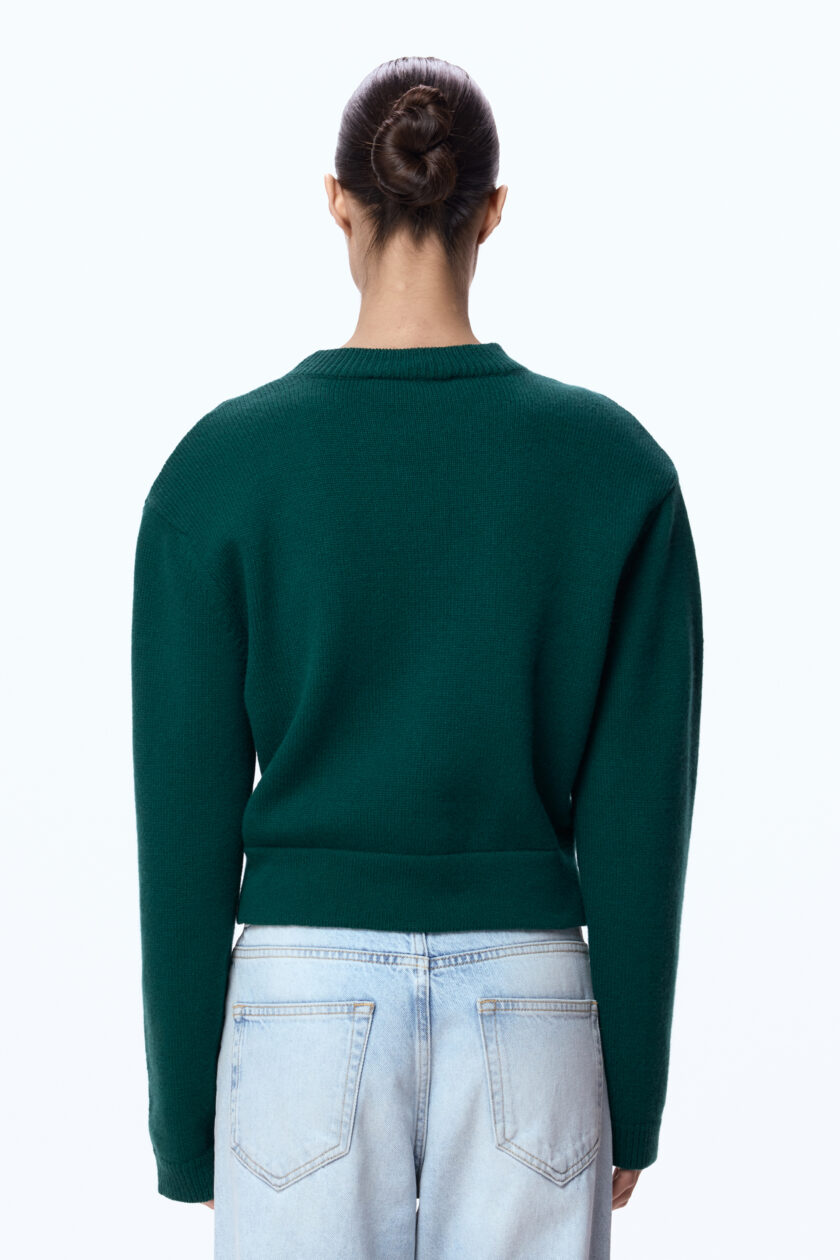 Светер Bazhane Pumped sweater зелений - Зображення 2
