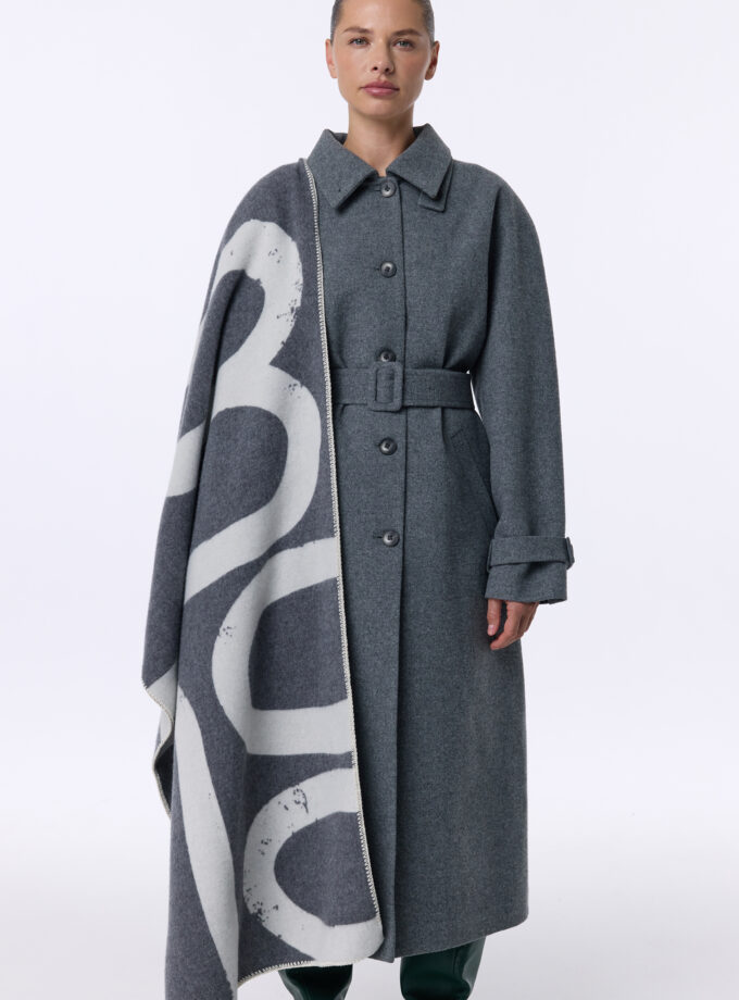 Шарф Bazhane Char scarf графіт